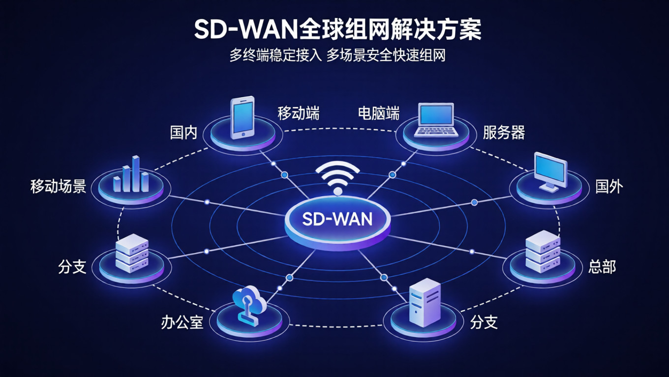 SD-WAN全球组网