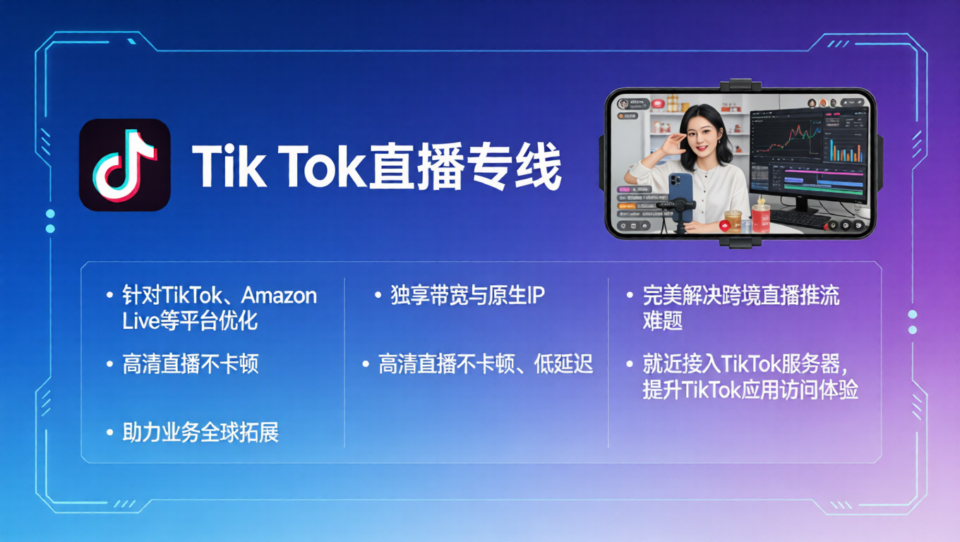 Tik Tok直播专线